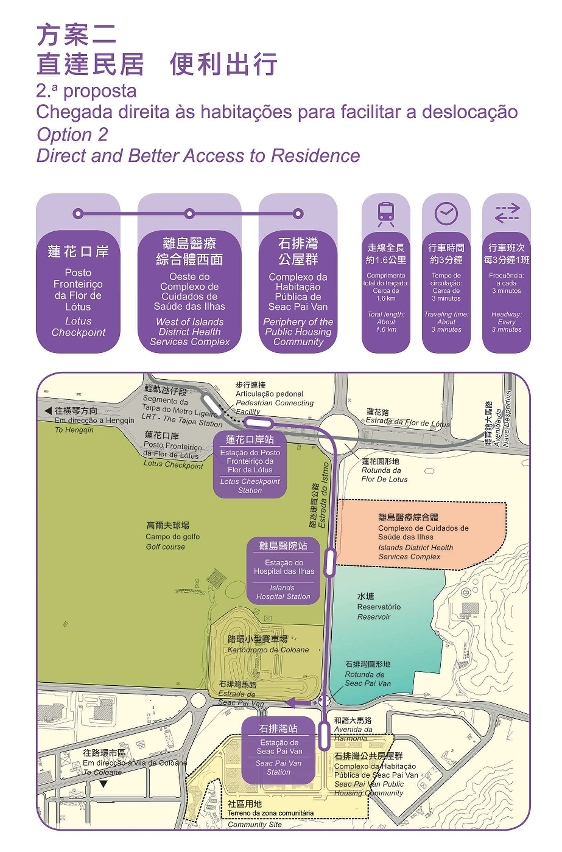 輕軌石排灣線方案二