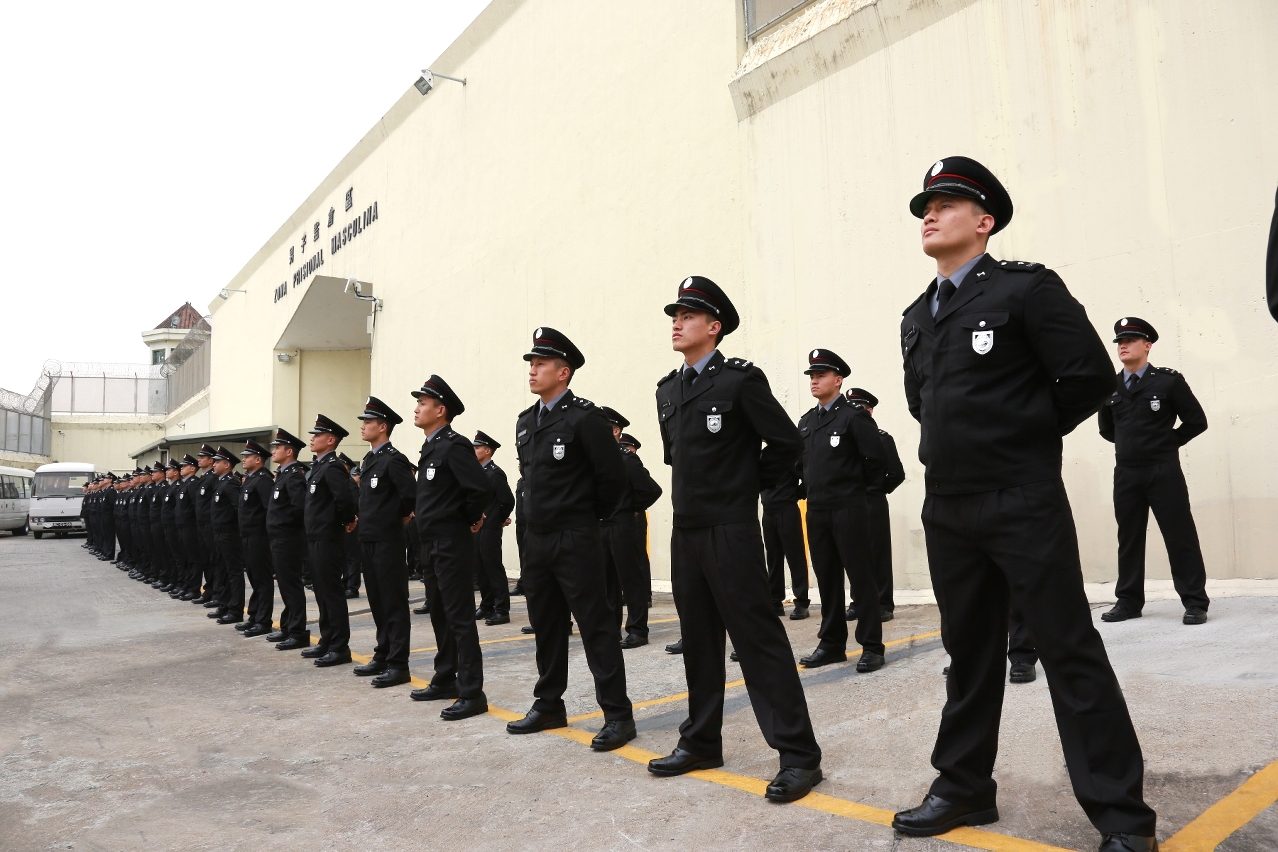 Cerimónia de tomada de posse de 78 guardas no EPM