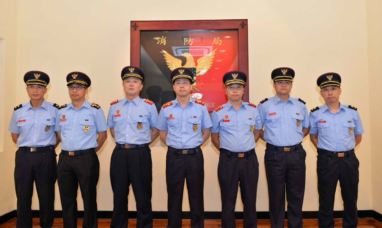 Cerimónia de Promoção a Chefes do Corpo de Bombeiros