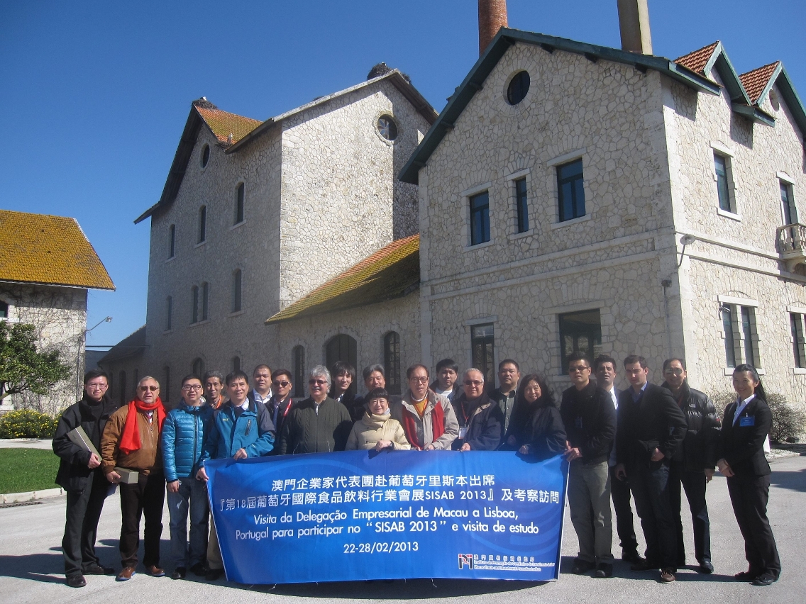 Visita da Delegação Empresarial de Macau à Vinicola DFJ