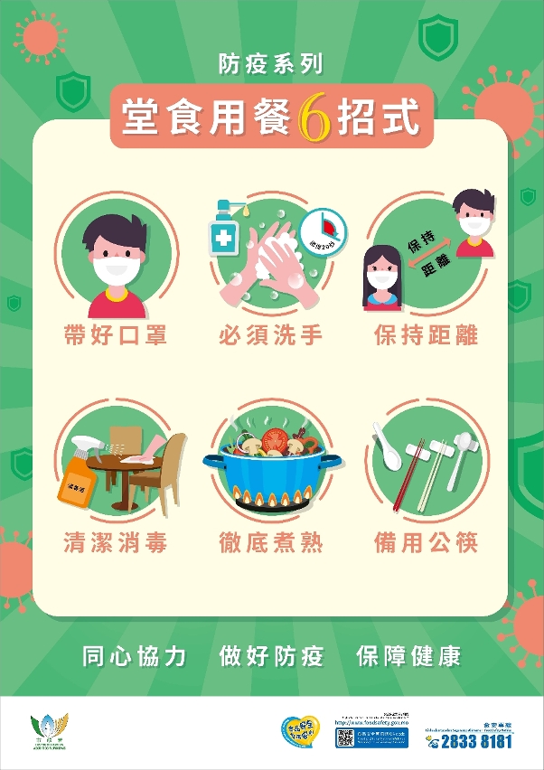 謹記堂食用餐6招式