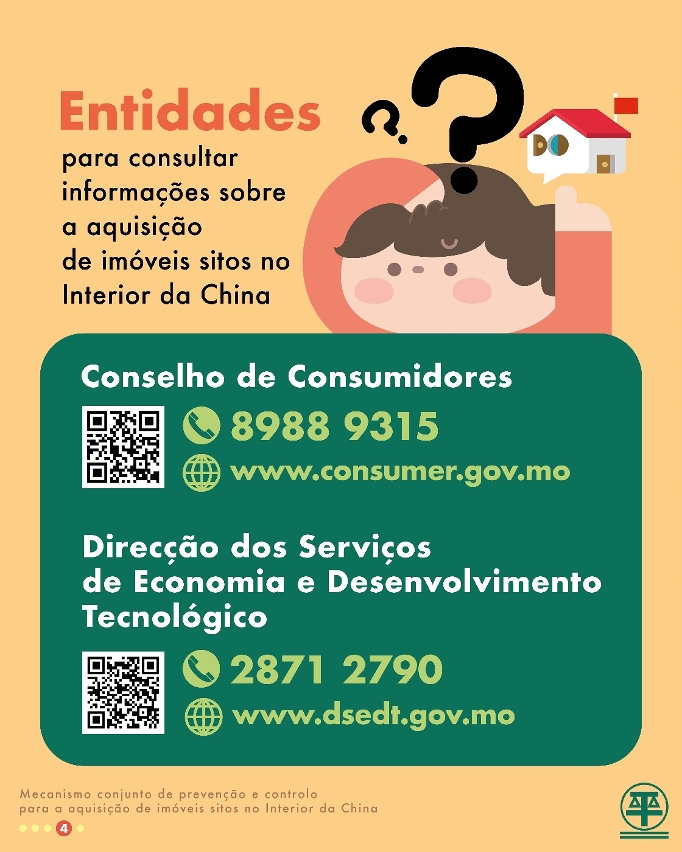 mecanismo conjunto de prevenção e controlo para a aquisição de imóveis sitos no interior da china