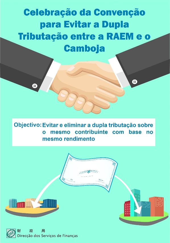 Assinatura da Convenção entre a RAEM e o Camboja para Eliminar a Dupla Tributação