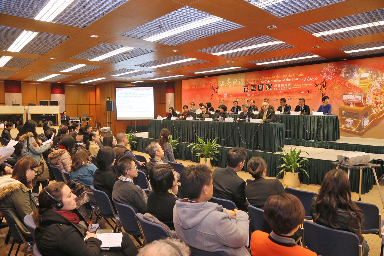 Director Senna Fernandes introduces highlights of the mega outdoor Chinese New Year celebrations