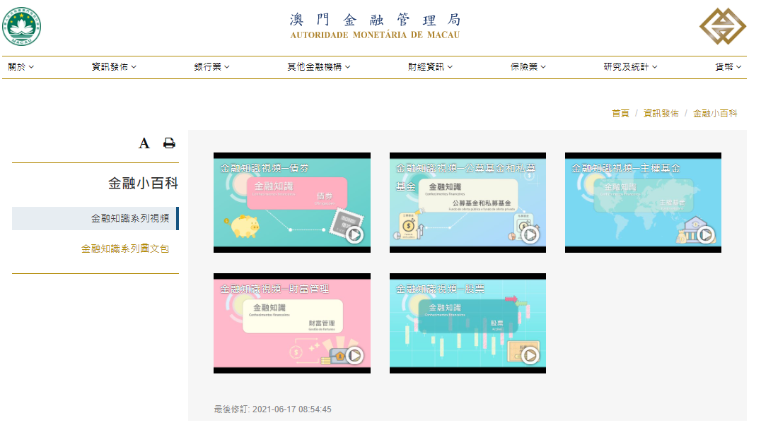 金融知識系列視頻
