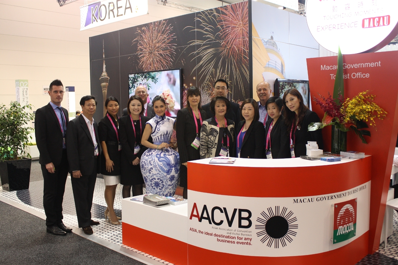 MGTO and trade representatives at AIME 2013