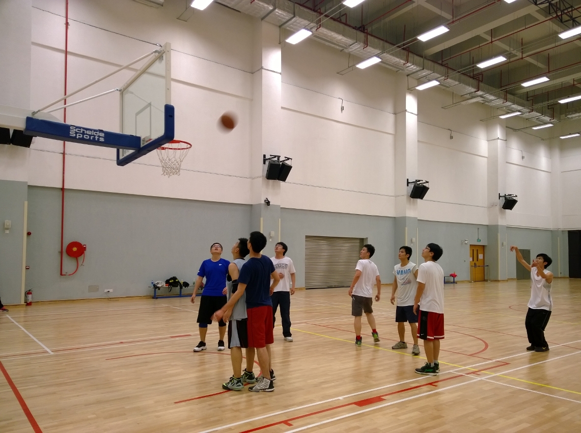The Trainng Hall in the UM Sports Complex on the new campus