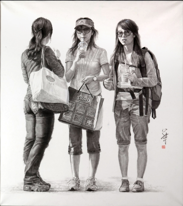 Lei Wai Wa《Three Ladies》