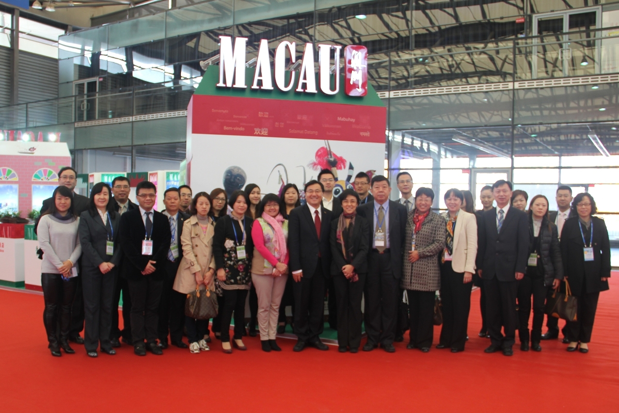 MGTO and Macau trade delegates at CITM 2014