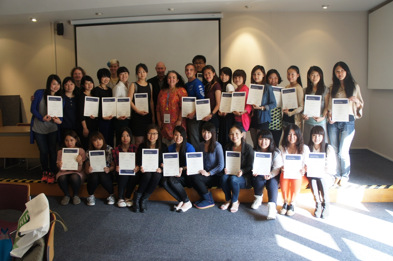 Group photo of the participants after certificate presentation