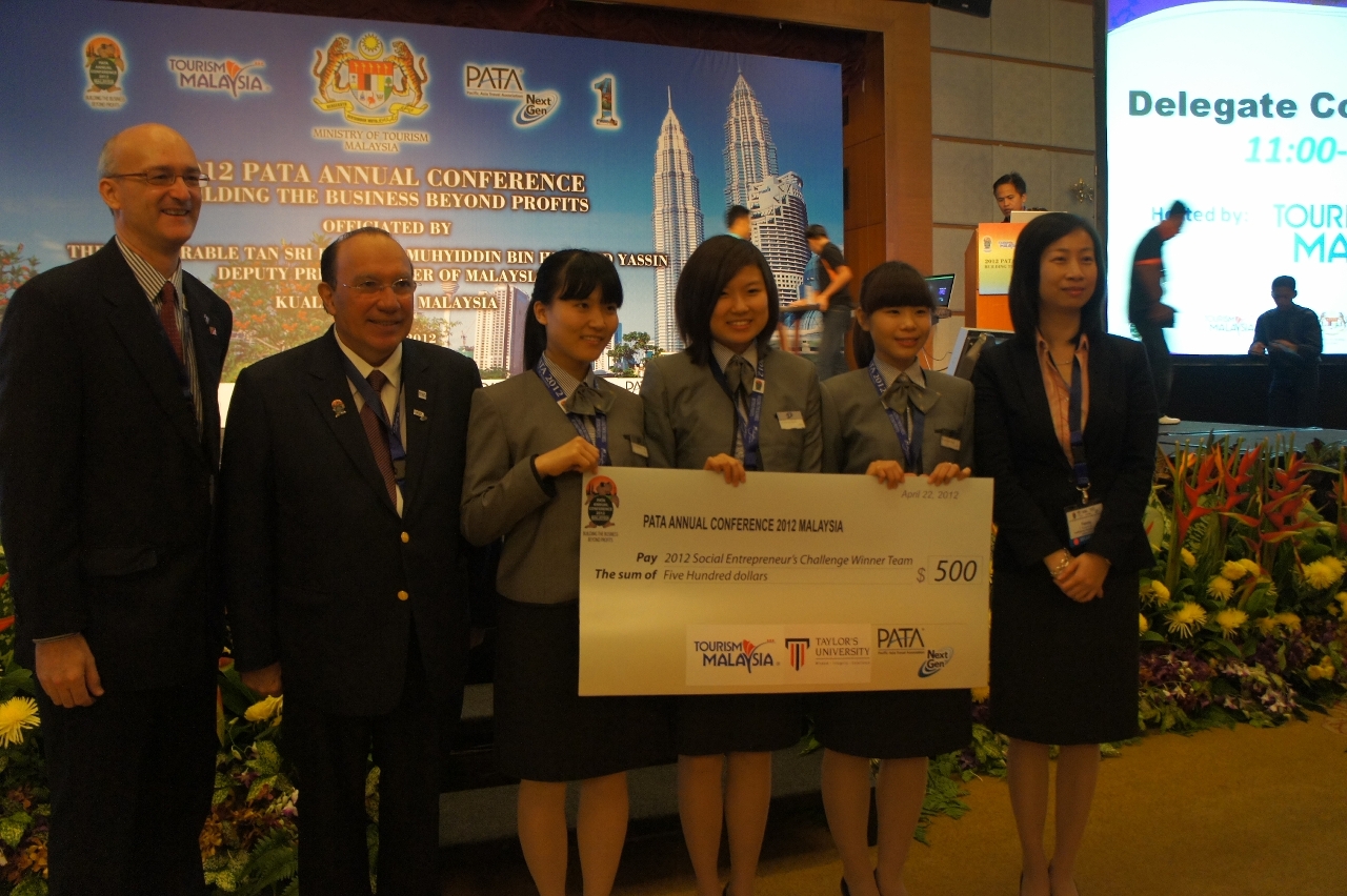 IFT Team with PATA representative, Director of MGTO and President of IFT