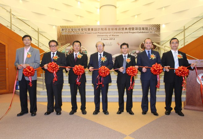1.	Officiating guests at the opening ceremony