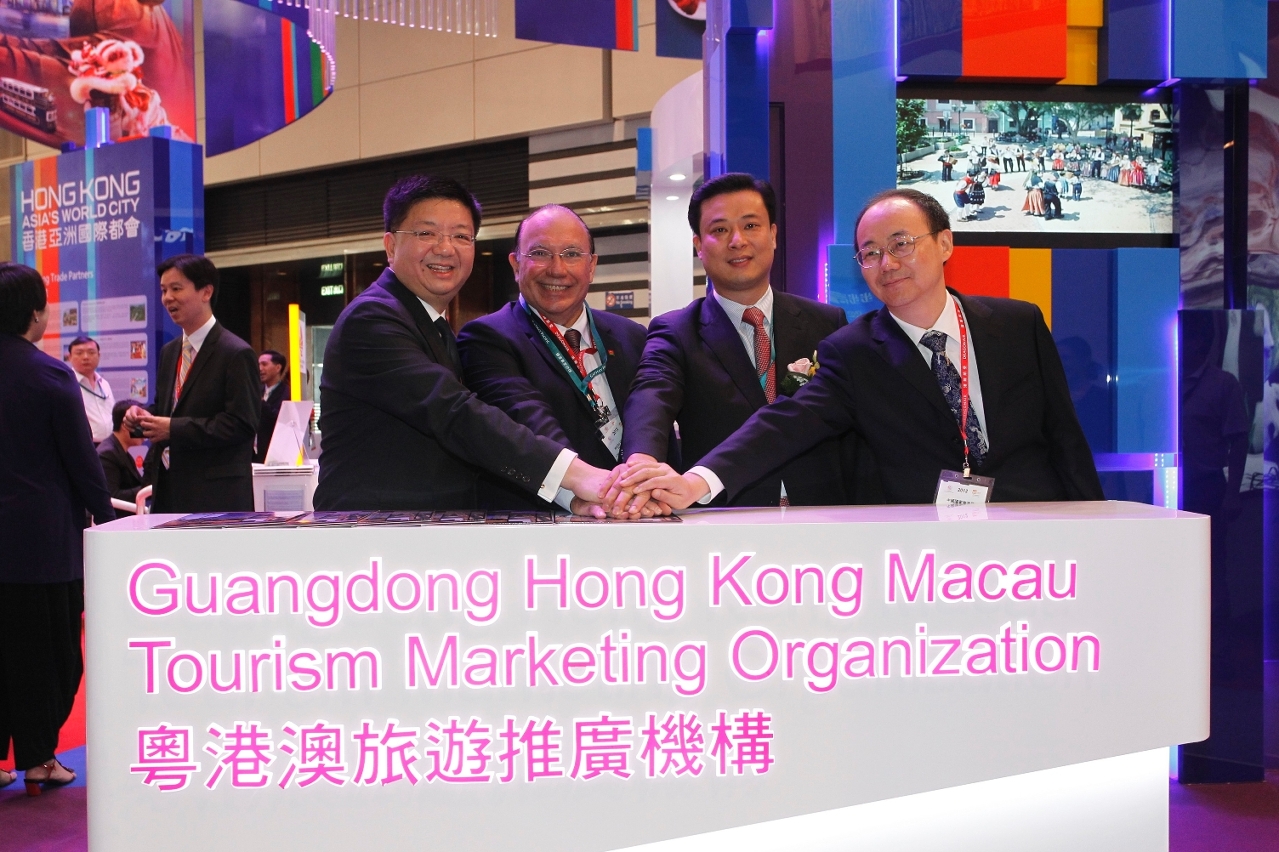 Representatives of CNTA and Guangdong-Hong Kong-Macau at the ITE