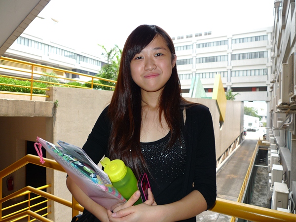 Chui Ka I looks forward to the colourful university life