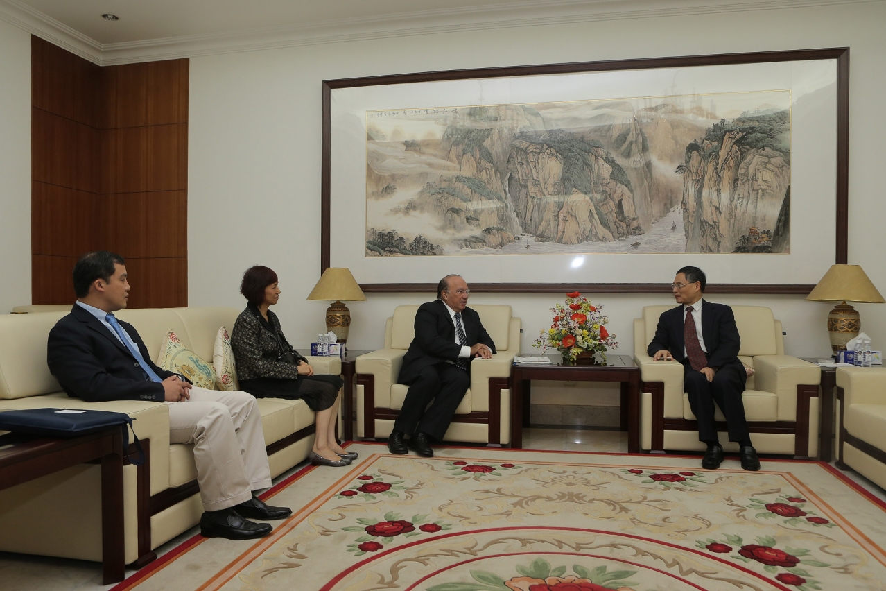 Director João Manuel Costa Antunes made a courtesy visit to Chinese Ambassador to India, H.E. Zhang Yan