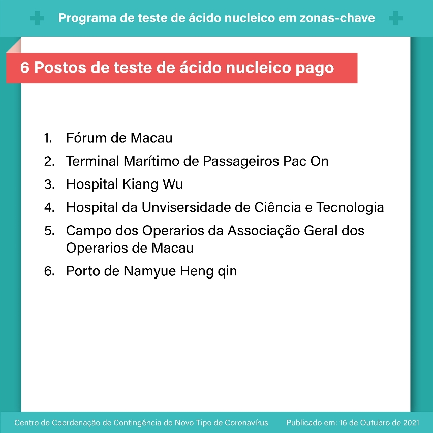 infografias programa de teste de ácido nucleico em zonas-chave 8