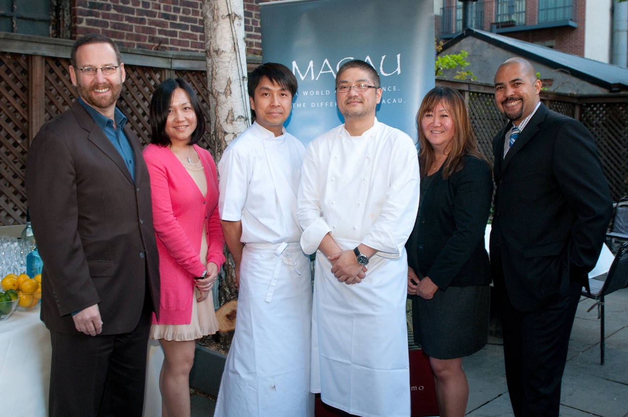 Macau Chefs with MGTO staff present Macanese food in New York