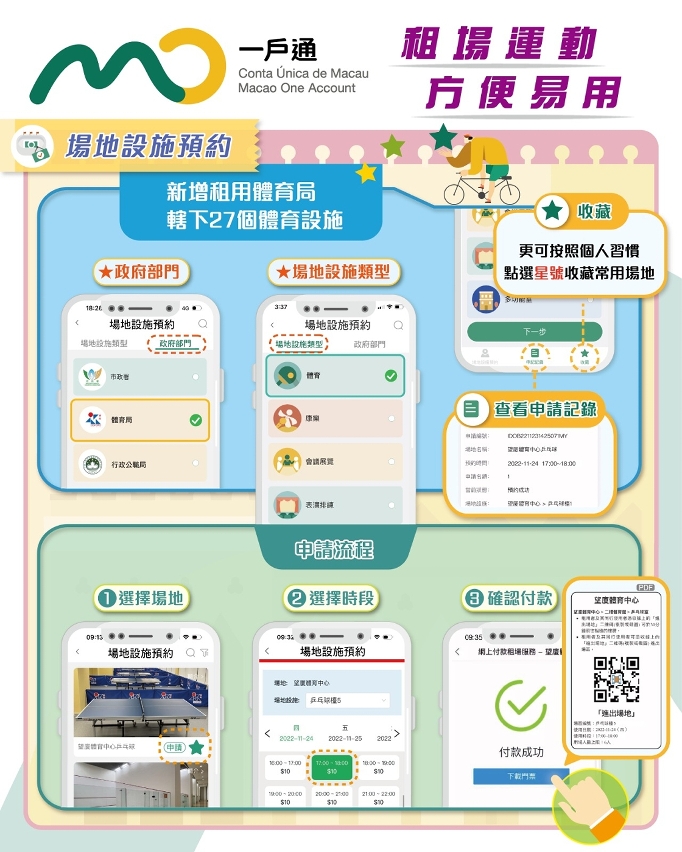 一戶通場地設施預約