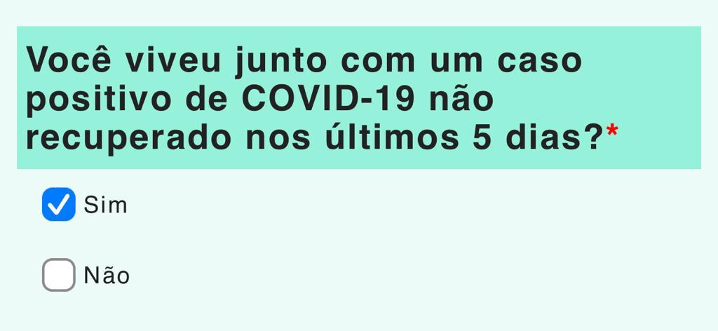 Os coabitantes devem declarar no Código de Saúde de Macau que tiveram contacto com pessoas infectadas