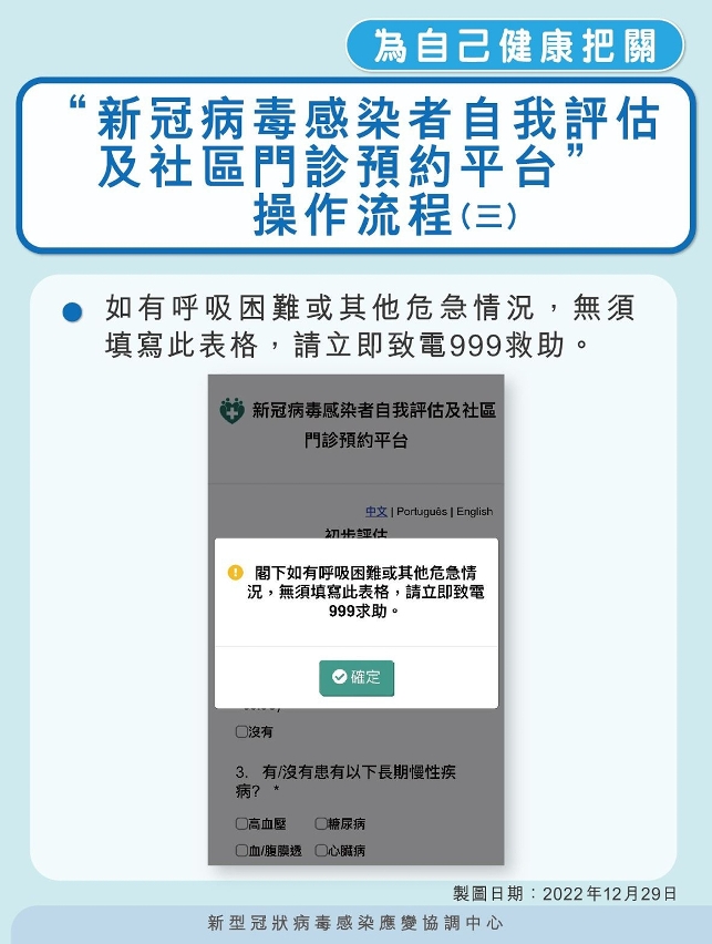 明日（31日）增設社區門診電話問診服務 進一步便利不同治療需要的輕症感染者_3