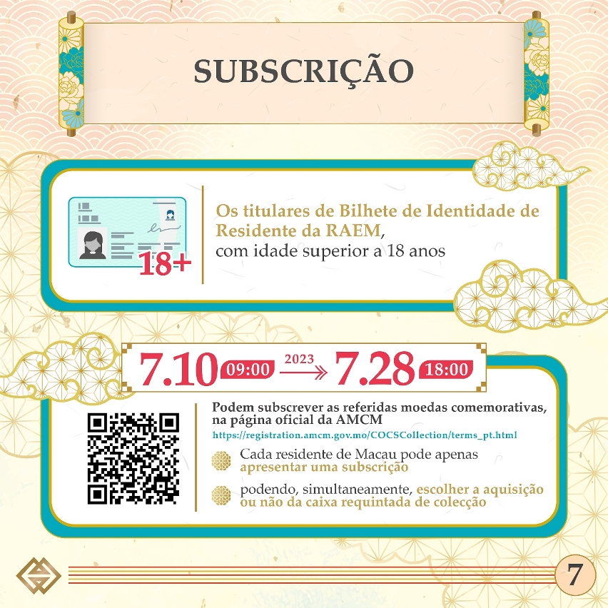 O prazo para subscrição das moedas comemorativas do Ano Lunar do Dragão e a caixa requintada de colecção termina na próxima sexta-feira