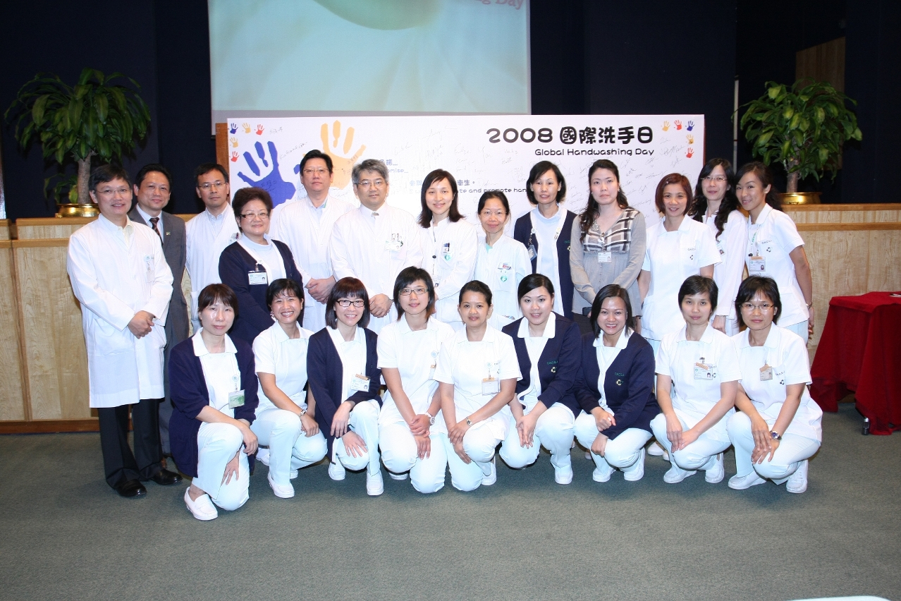 仁伯爵綜合醫院推廣醫護潔手運動