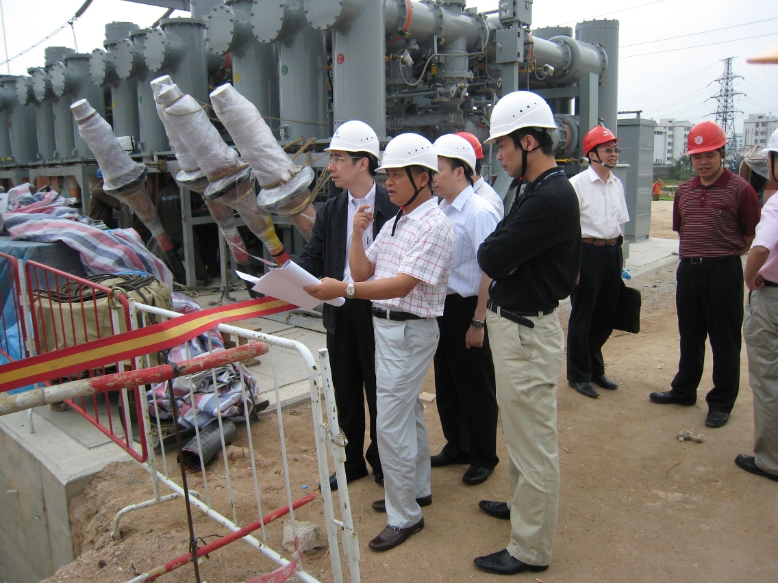 山禮度視察珠海變電站設施