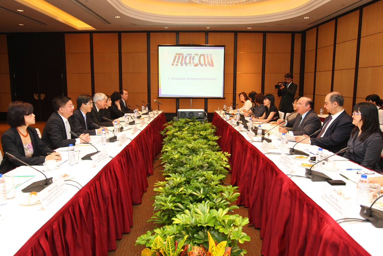 Third annual meeting between the tourism authorities of Hong Kong and Macau SARs