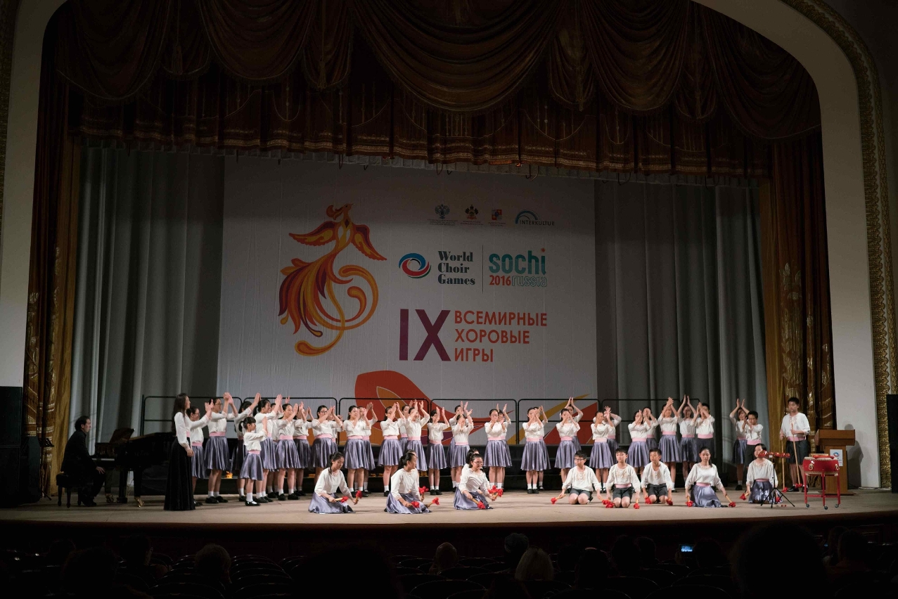 As actuações do Coro Juvenil de Macau no concurso cativaram o júri.