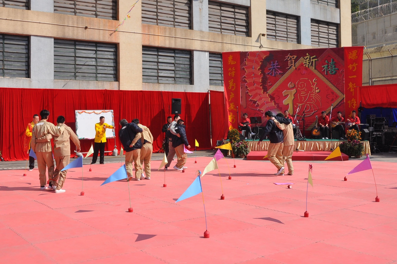 Participação dos reclusos nos jogos