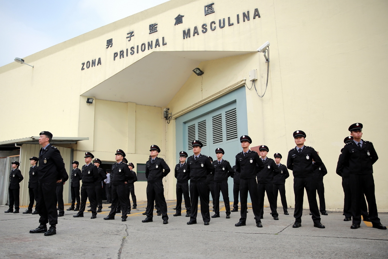 Cerimónia de tomada de posse de guardas no EPM