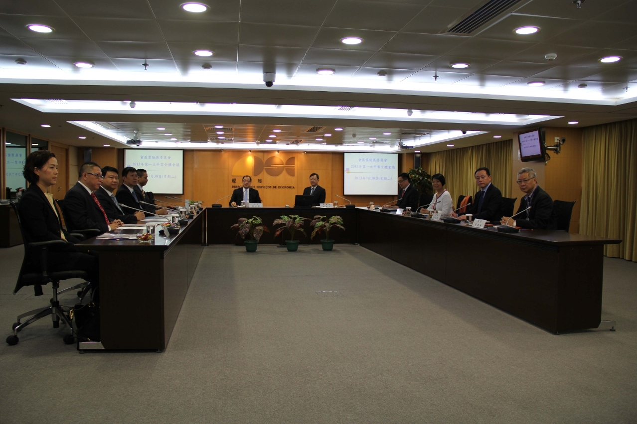 omissão para o Desenvolvimento de Convenções e Exposições Primeira Reunião Plenária de 2013