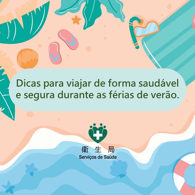 Dicas para viajar de forma saudável e segura durante as férias de Verão