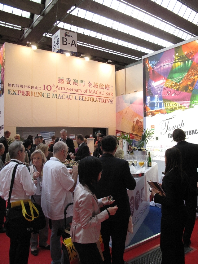 Opening of the MGTO booth at IMEX 2009