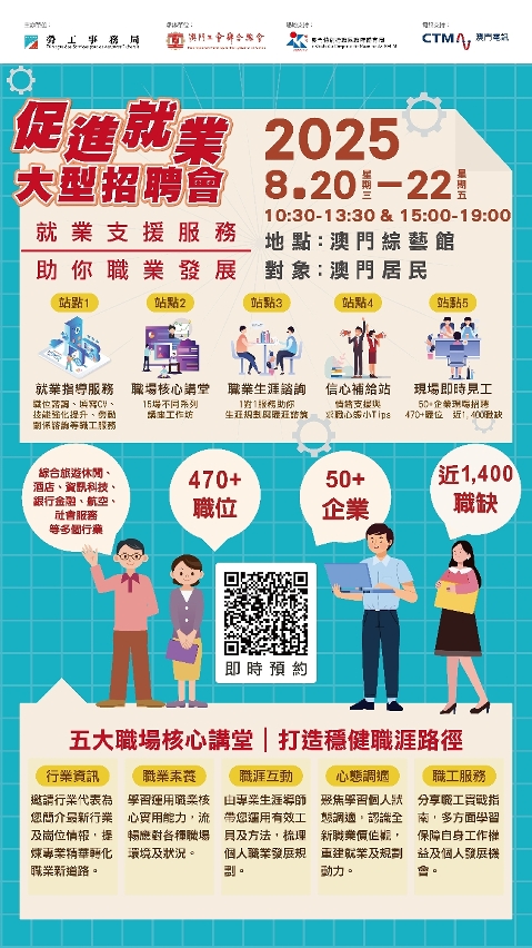 勞工局舉辦“促進就業大型招聘會”