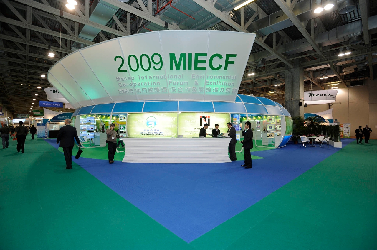 The Macao Pavilion shows the development of Exvironmental Protection in Macao
