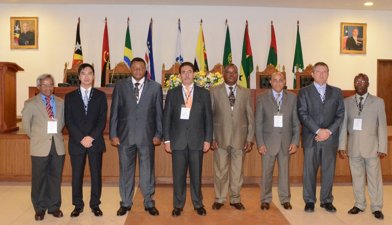 Representantes das ISC participantes no seminário