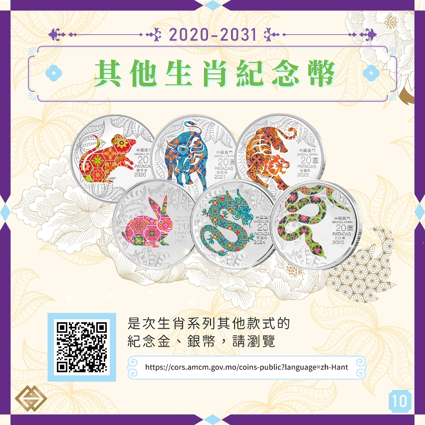 馬年生肖幣下週一起接受認購登記