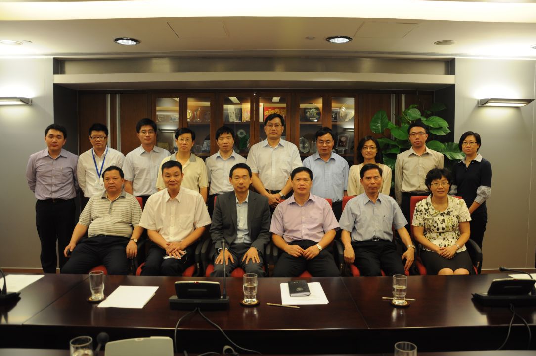 Representantes da DSPA e da GEPB