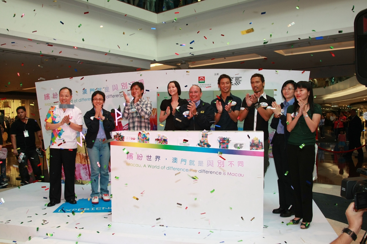 Official Opening of Macau Grand Prix promotion in Hong Kong