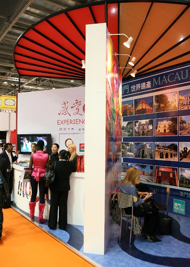 MGTO’s booth showcases Macau’s tourism features at WTM