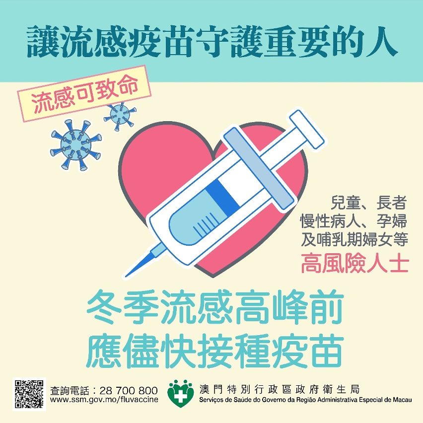 讓流感疫苗守護重要的人