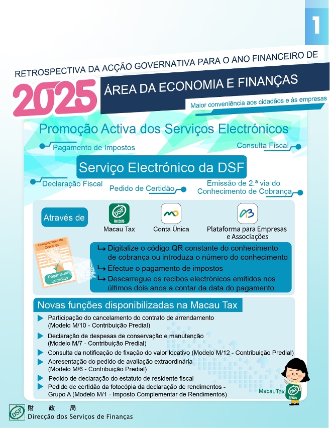 【Foco na acção governativa】DSF em contínuo desenvolvimento dos serviços electrónicos, proporcionando maior conveniência aos cidadãos e às empresas_1