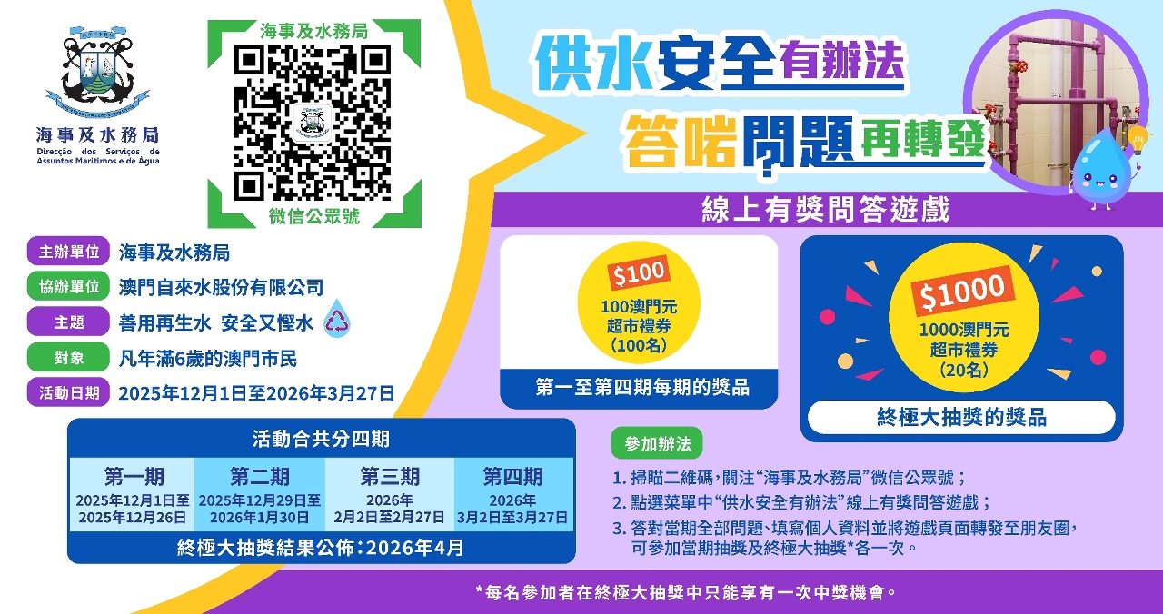 “供水安全有办法”有奖问答