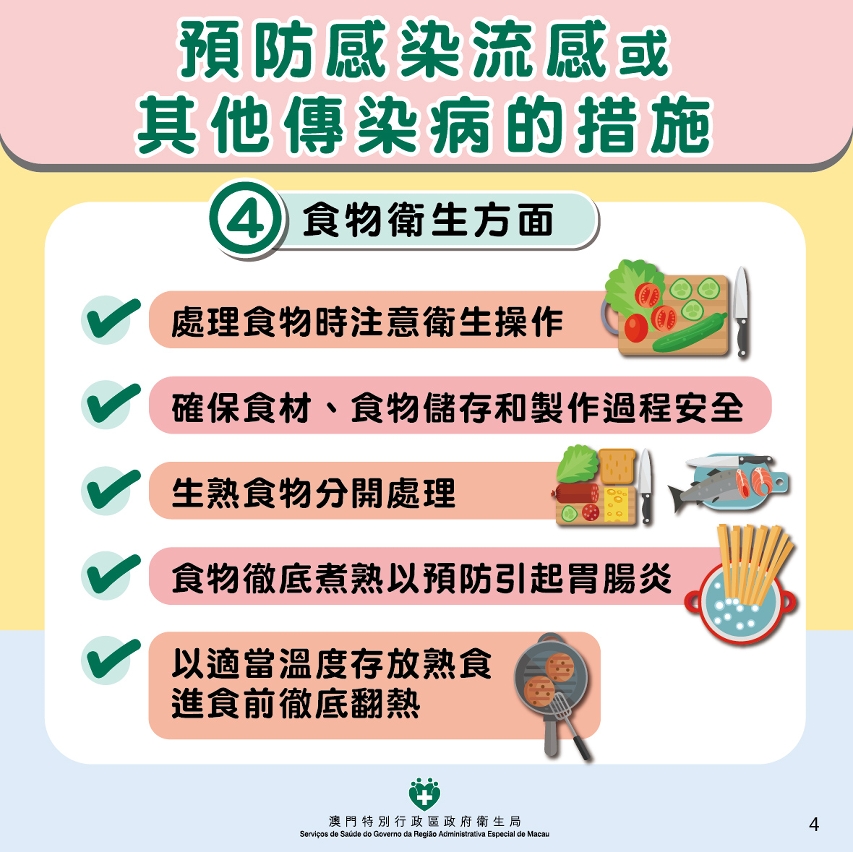 预防感染流感或其他传染病的措施