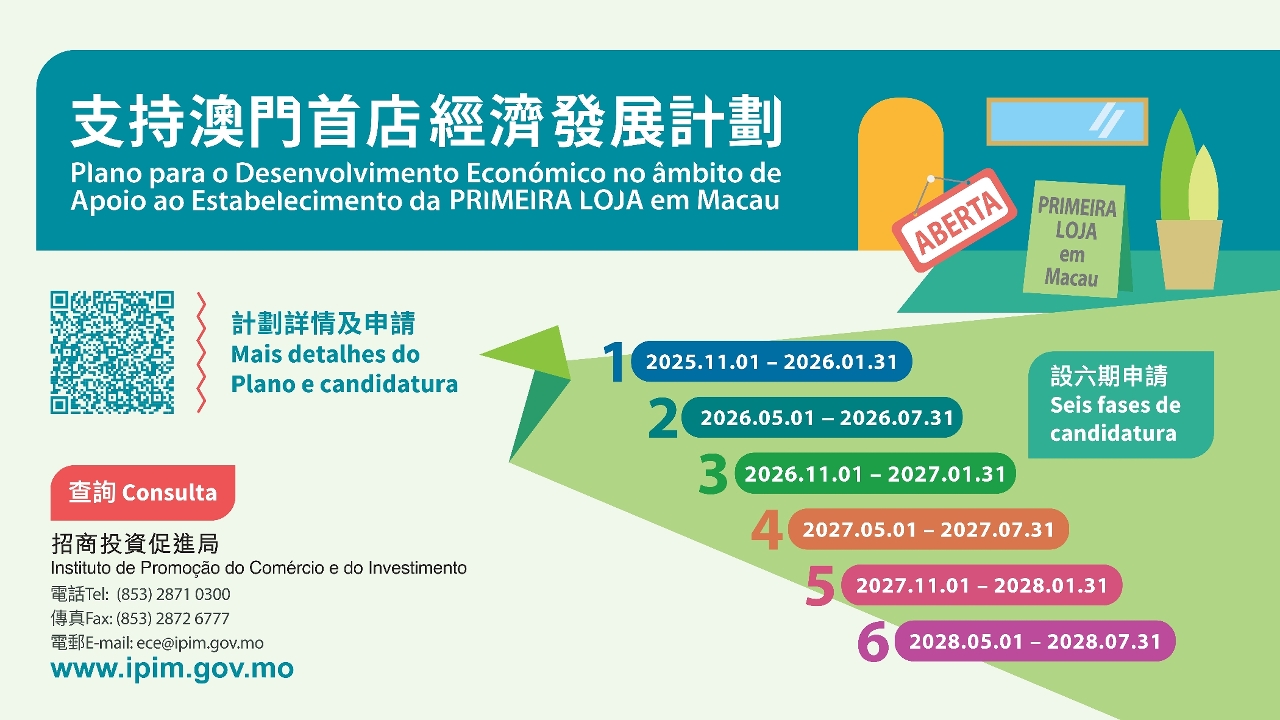 第二期“首店經濟計劃”將於2026年5月1日至7月31日接受申請